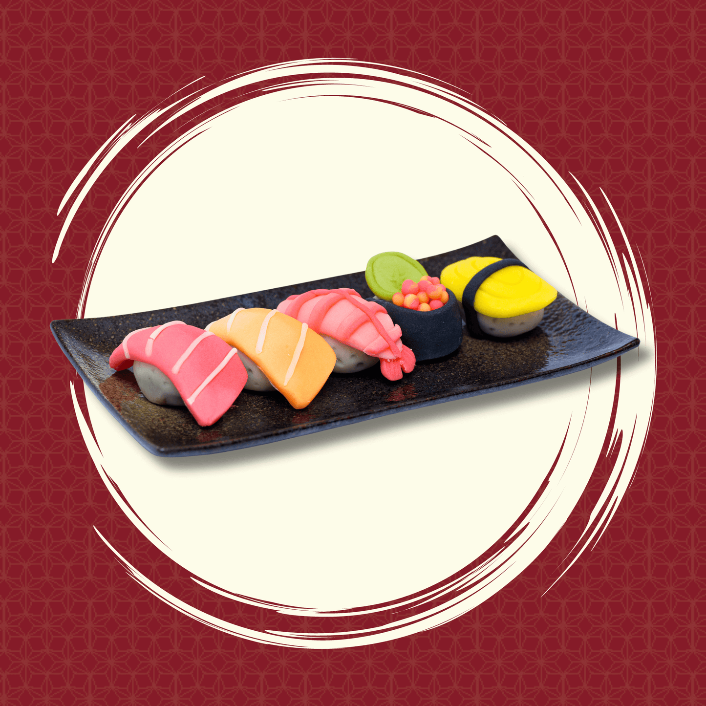 みんなで和菓子すし職人! さわってつくってたべるお寿司