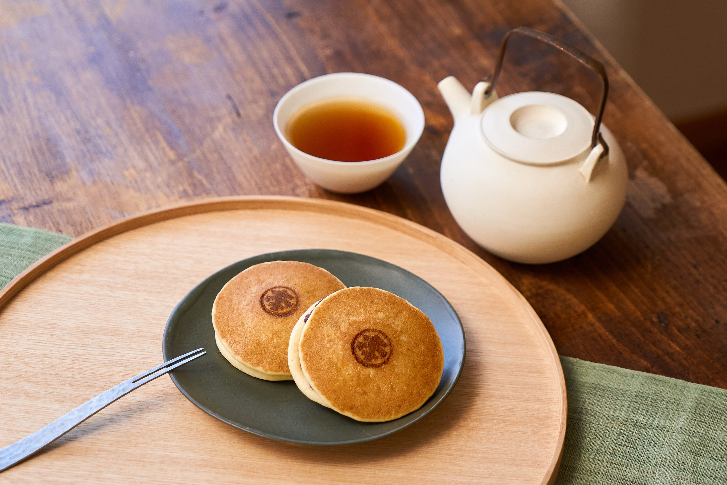 創業300年の老舗和菓子屋【本気のどらやき】 <br/> 5個入りセット <br/>（あずき・抹茶・ほうじ茶・<br class=